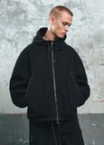 INCISION HOOD HIGHNECK JUMPER