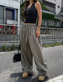 Stitch Balloon Track Nylon Pants