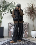 Seon Pigment Pintuck Balloon Pants
