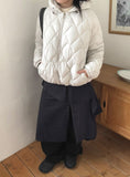 Kotanna Quilted Hooded Padded Jumper