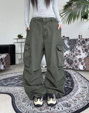 Diede Pintuck Washing Cargo Pants