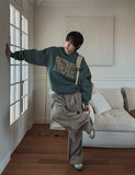 Basic Corduroy Cargo Parachute Pants