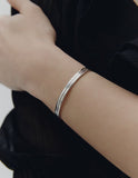 [Premium Plating] Precise AB(W) Double Cuff Bangle M