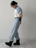 Tail Square Knit Vest