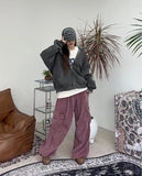 Roun Pigment Corduroy Cargo Pants