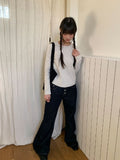 Monda Non-Fade Raw Denim Bootcut Pants