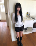 Adam Lace Square Blouse