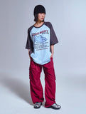THB CLUB Raglan Short Sleeve T-shirt