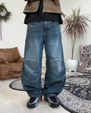 Mark Curved Dart Denim Pants