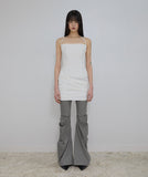 Asymmetrical Draped Dress
