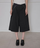 Asymmetrical Bermuda Shorts