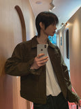 Poste Rivet Leather Trucker Jacket