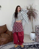Belle loose check shirt