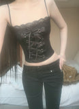 Shadow Corset Lace Top