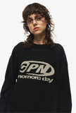 Oval Sea Logo Crewneck Sweater