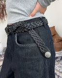 Fels Twist Leather Belt