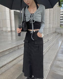 Ningning Bolero Top Sleeveless Set