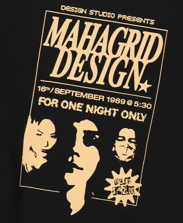 mahagrid(マハグリッド) - ポスタースウェットシャツ / POSTER
