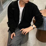 Two-way collar cardigan