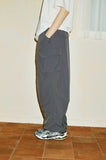 ASSASSIN Wide Nylon Cargo Pants