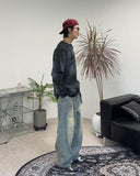 Tecker Dirty Washing Layered T-Shirt
