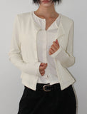 LAYERED RIB CARDIGAN