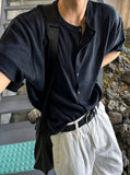 Summer Round Short Sleeve Cardigan