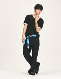 COLOR RIB KNIT