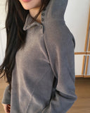 Netis Balaclava Button Ribbed Hoodie