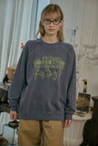 Flea Waltz Raglan Pigment Sweatshirt