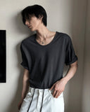 Summer Shaping Round Semi Wide T-shirt