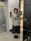 Cochel RIb Printing Over Short Sleeve Tee