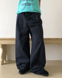 Hichel Washed Wide Pants