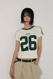 NO.26 TRACK LINE TEE