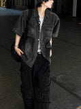 Ash Grey Denim Jacket