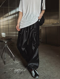 Glossy Big Pocket Cargo Pants