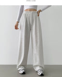 Color Banding Long Wide Training Pants