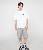 Green Ceiling Small Drawing Smile Short Sleeve Tee