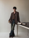 Kona Herringbone Classic Blazer