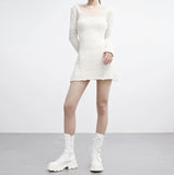 Daven Lace Knit One Piece