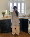 Moel Check Layered Mini One Piece