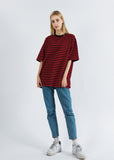 Heavy Overfit Border Short Sleeve T-shirt