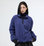 Etherbone Half Fleece Zip-Up Sweater