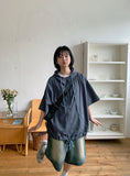 Hyoshi Summer Hood Short Sleeve Wind Jumper