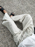 Summer Wide Baslock Banding Pants
