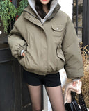 Keep Cargo High Neck Bomber Jumper