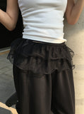 Vite Tiered Layered Mini Wrap Skirt