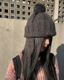 Duri Drop Knit Beanie
