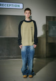 Hoppy Raglan Block Knit