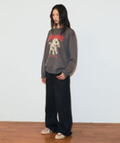 STRANGE PUPPY KNIT SWEATER